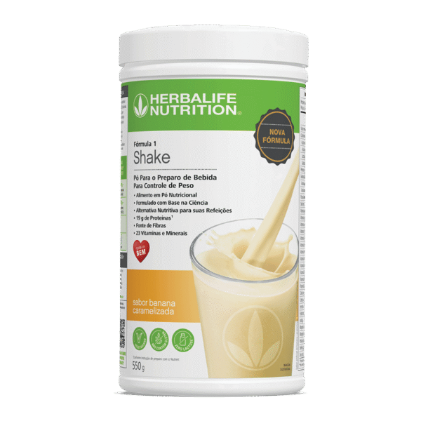 Shake Banana Caramelizada 550g
